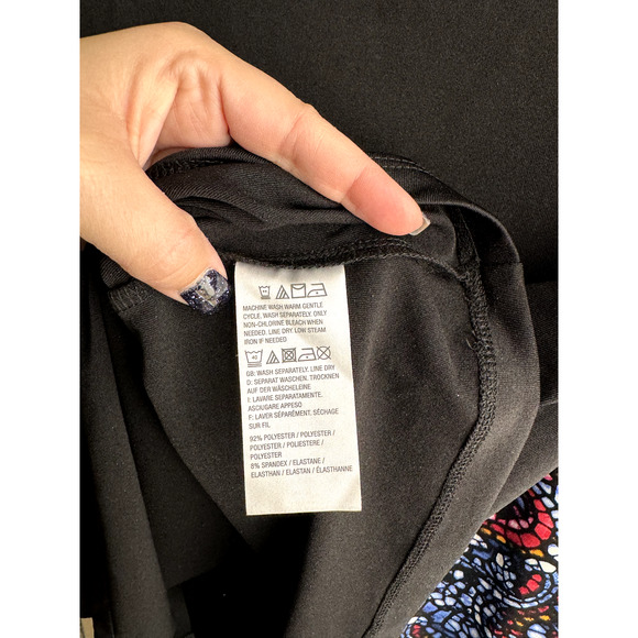 Susan Graver Essentials Black Butterknit Elbow Sleeve Bateau Neck Top Size Small - Picture 5 of 6